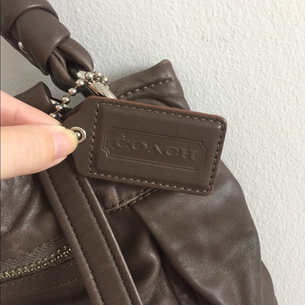 Authentic Leather Coach Bag - Picture 4 of 10
